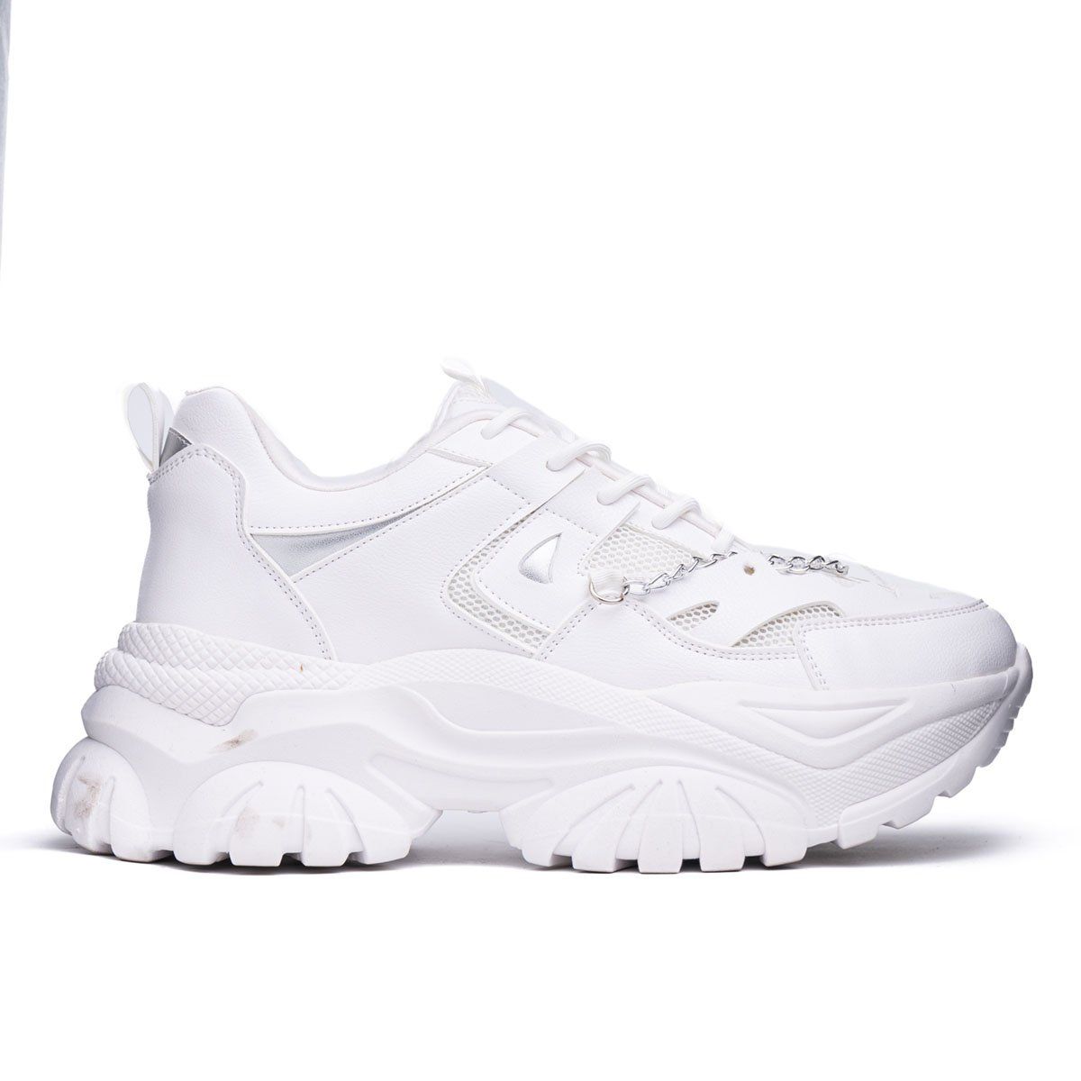 NEBULA - Zapatilla Chain - Nébula - Blanco