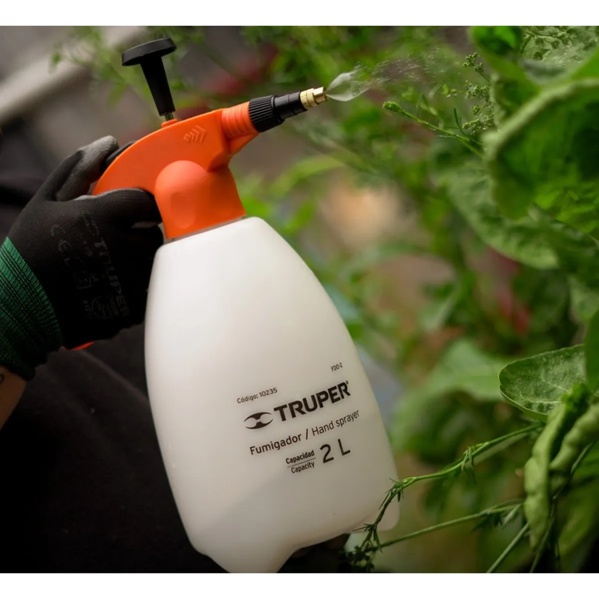 TRUPER - Fumigador doméstico 2 litros roseador pra jardin - Truper