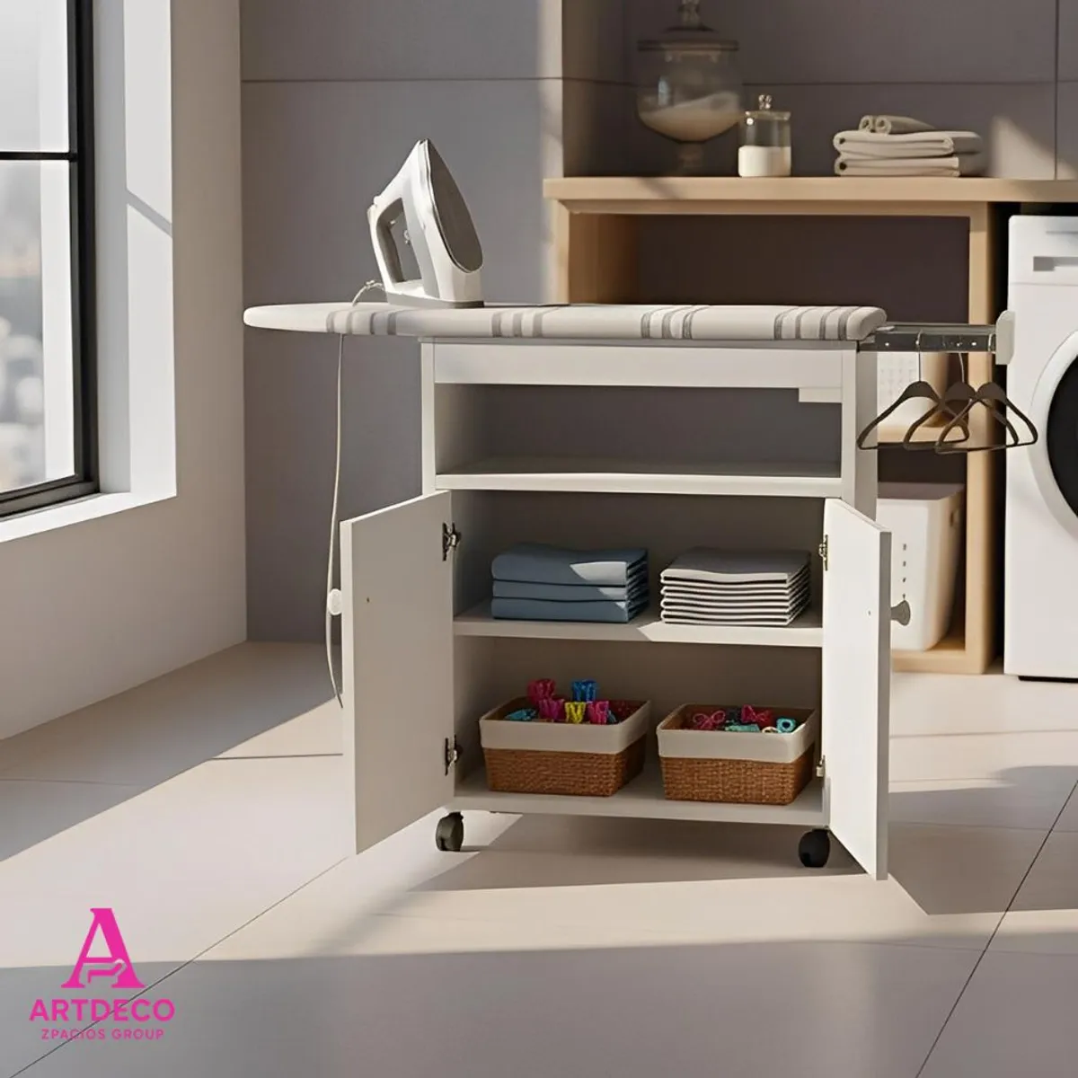 GENERICO - Planchador de ropa - color blanco