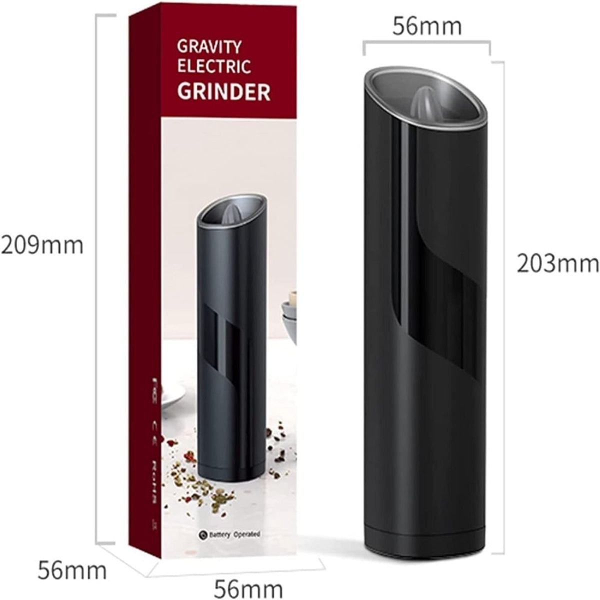 OTTOWARE - Molinillo Electrónico para Condimentar