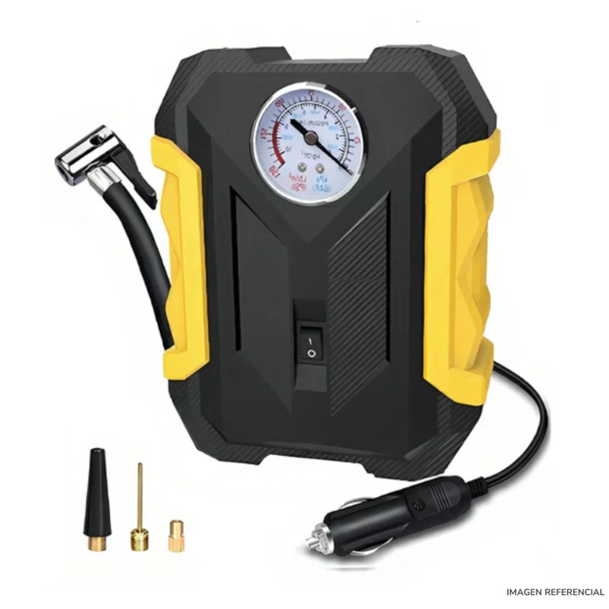 INSPIRA - Mini inflador de llantas Portatil elegante