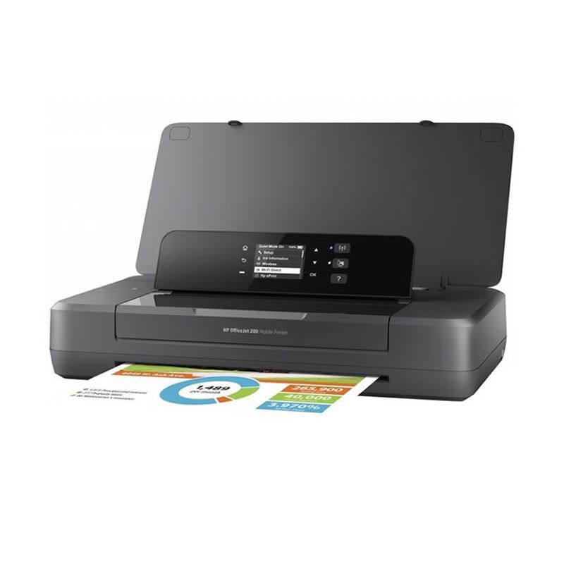 HP - Impresora Portátil HP Officejet 200 Mobile Inkjet Printer, Wireless