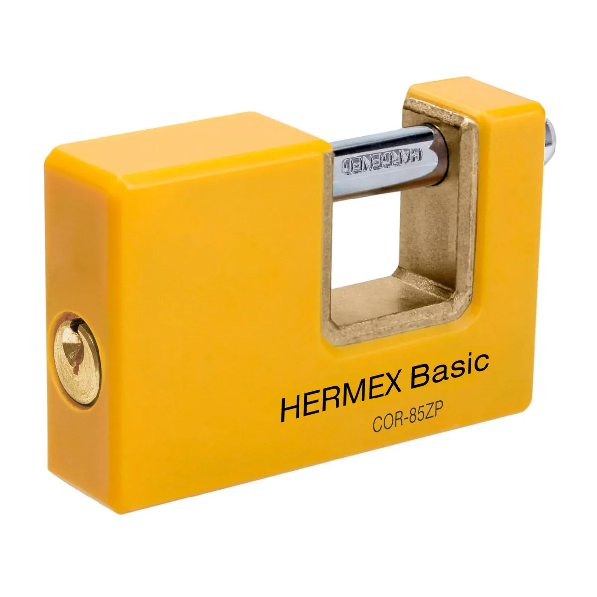 HERMEX - Candado 85mm Tipo Jumbo Antipalanca Cuerpo Metalico 27088 Hermex