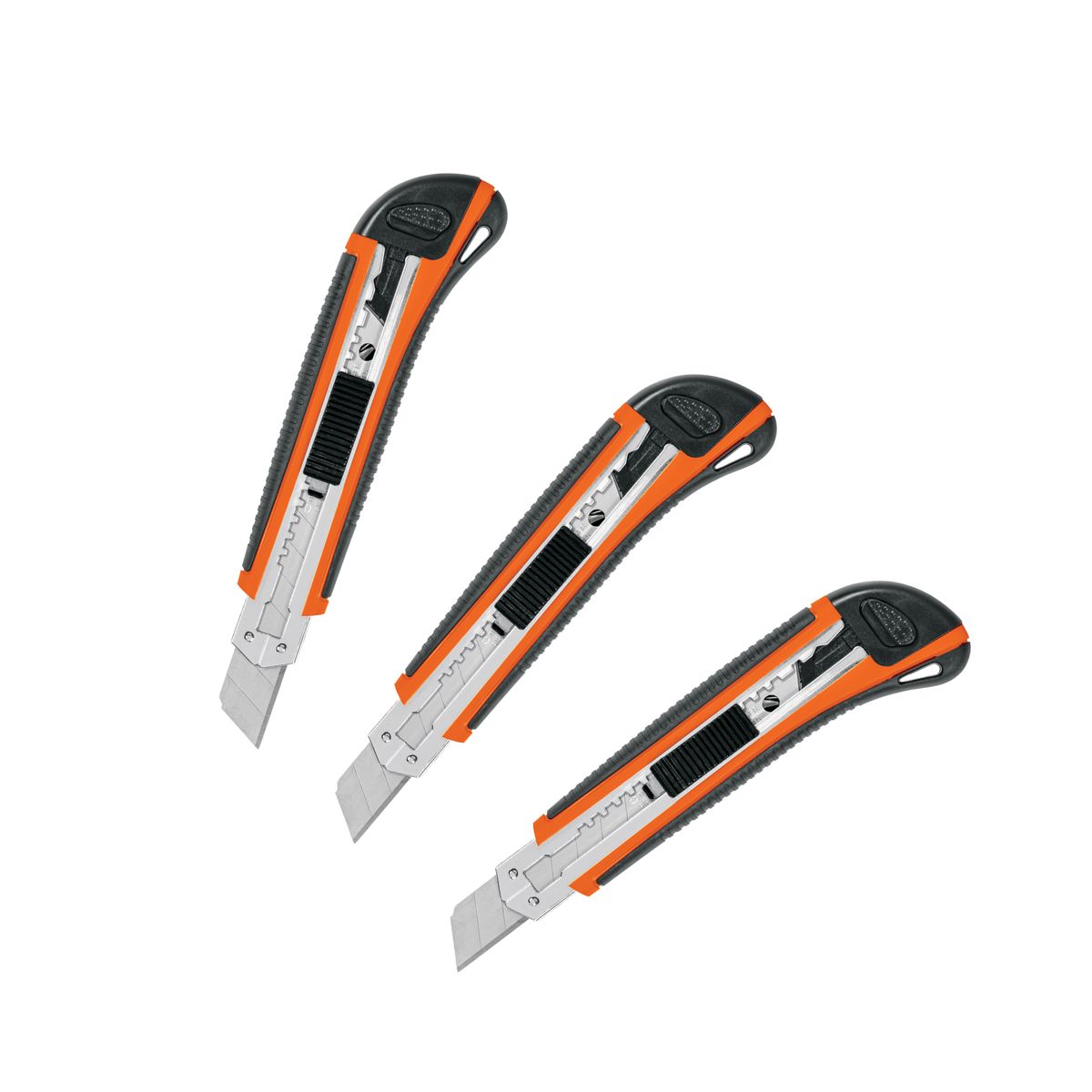 TRUPER - Cutter profesional navaja retráctil 18mm pack 3 unidades - truper