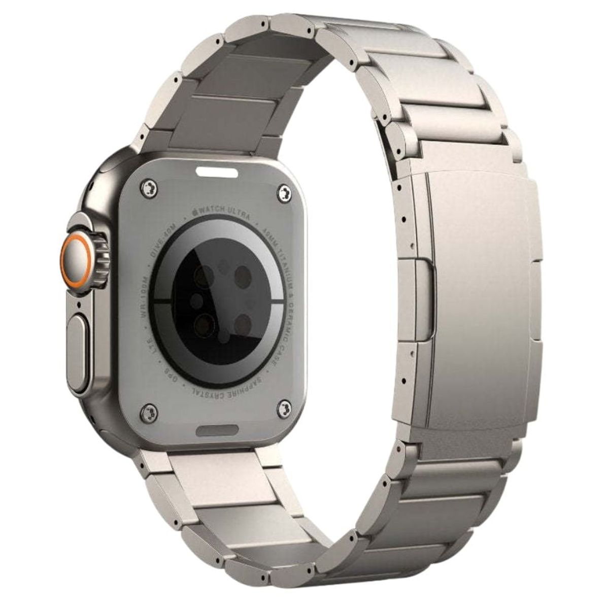 URVOI - Correa De Titanio Para Apple Watch Ultra Cierre Tipo Doble Botón