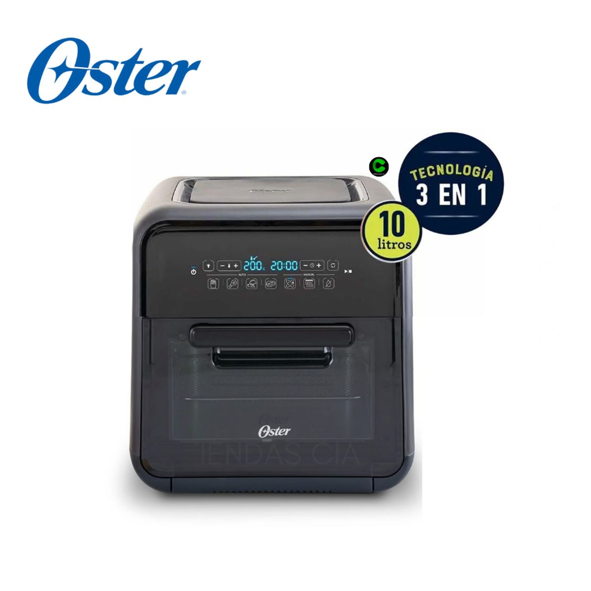 OSTER - Freidora de Aire Oster Digital 10L CKSTAF0V3