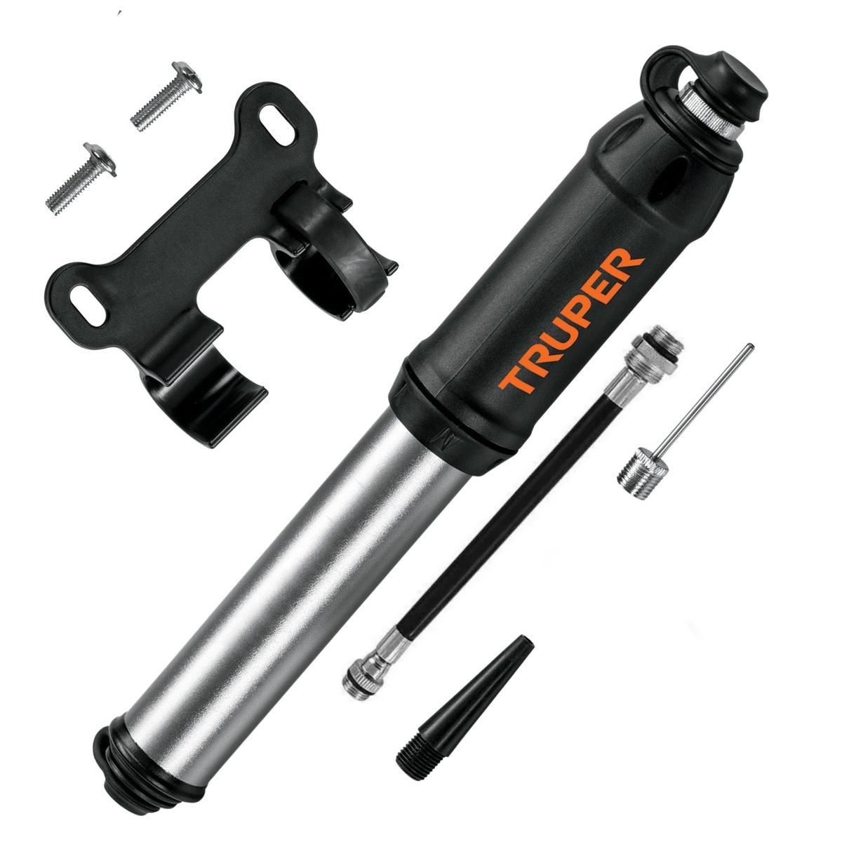 TRUPER - Inflador manual portatil 75 psi, truper