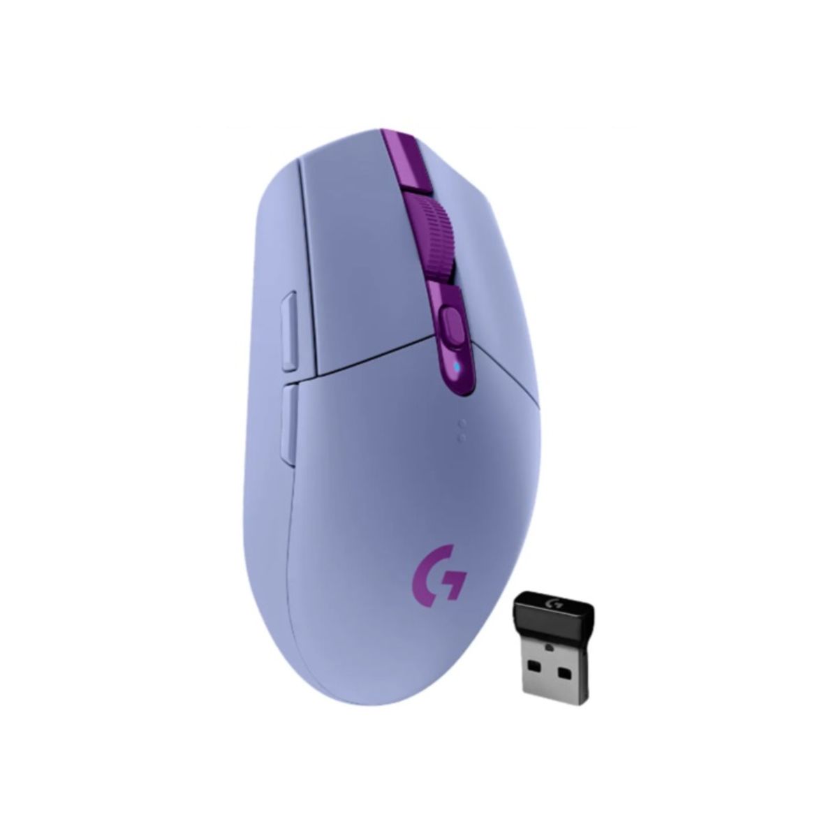 LOGITECH - Mouse Logitech G305 inalámbrico Lila