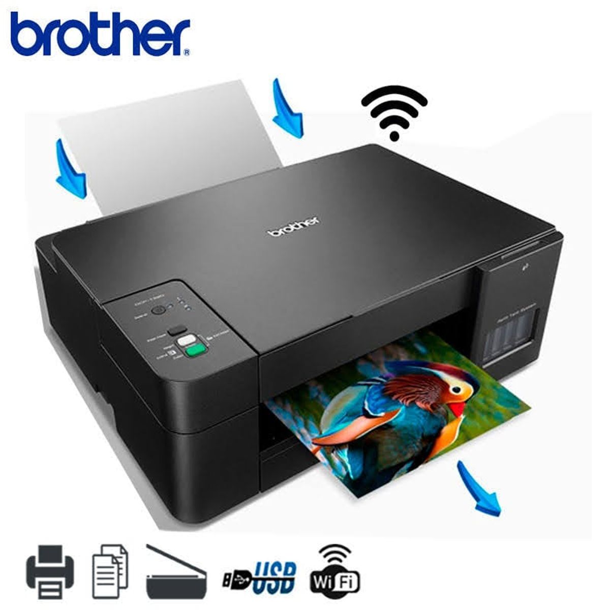 BROTHER - Impresora Brother DCP-T420W Multifuncional Wifi