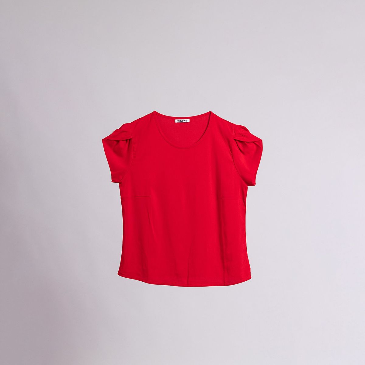 MOCALY - Blusa Casual Mujer Manga Tulipán