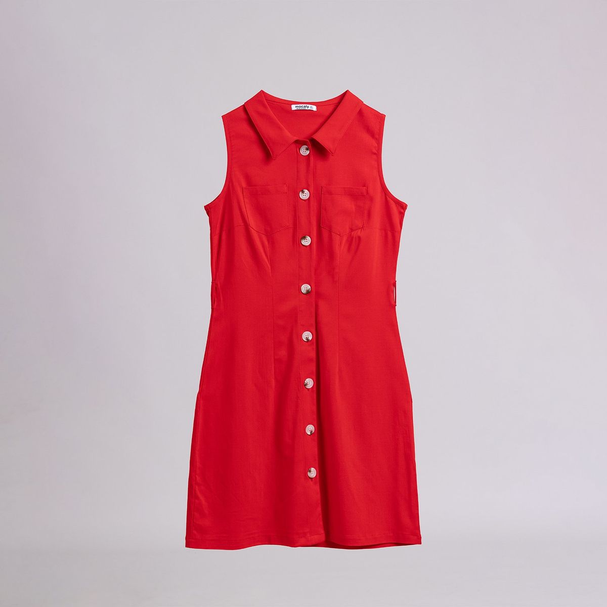 MOCALY - Vestido Casual de Mujer en Rayón Licrado