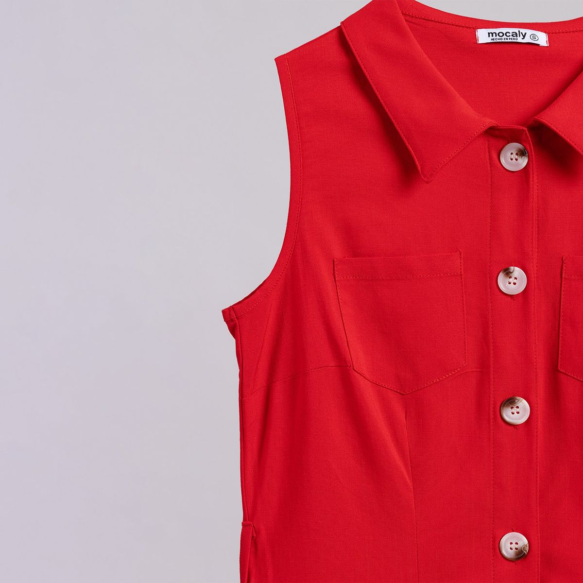 MOCALY - Vestido Casual de Mujer en Rayón Licrado