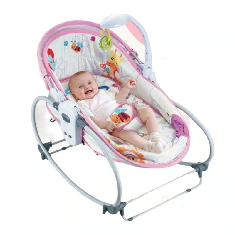 IDEAL - Mecedora para bebé Versatile 6 en 1 Rosado