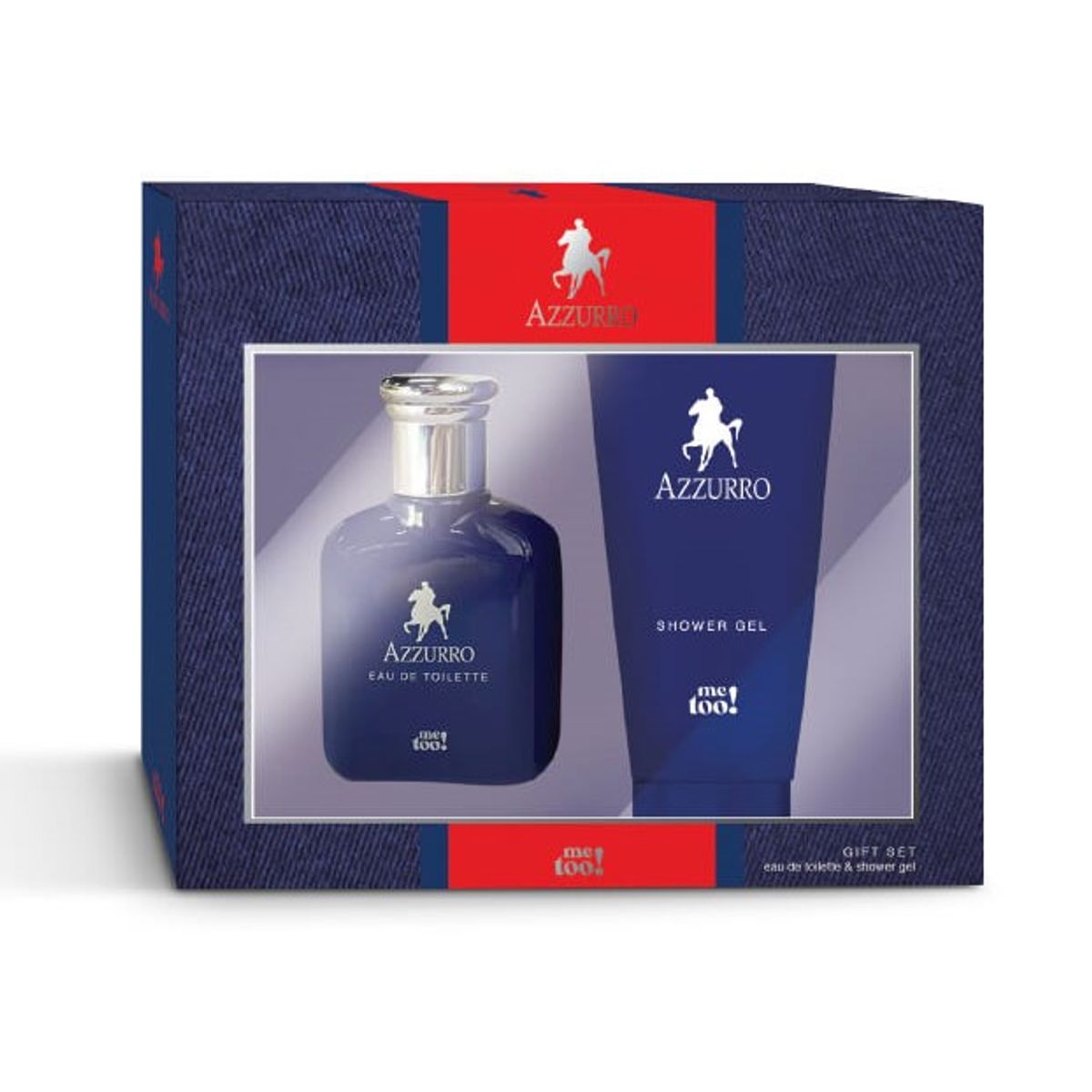 OEM - Set Perfume Hombre Azzurro EDT 100 ml + Shower Gel