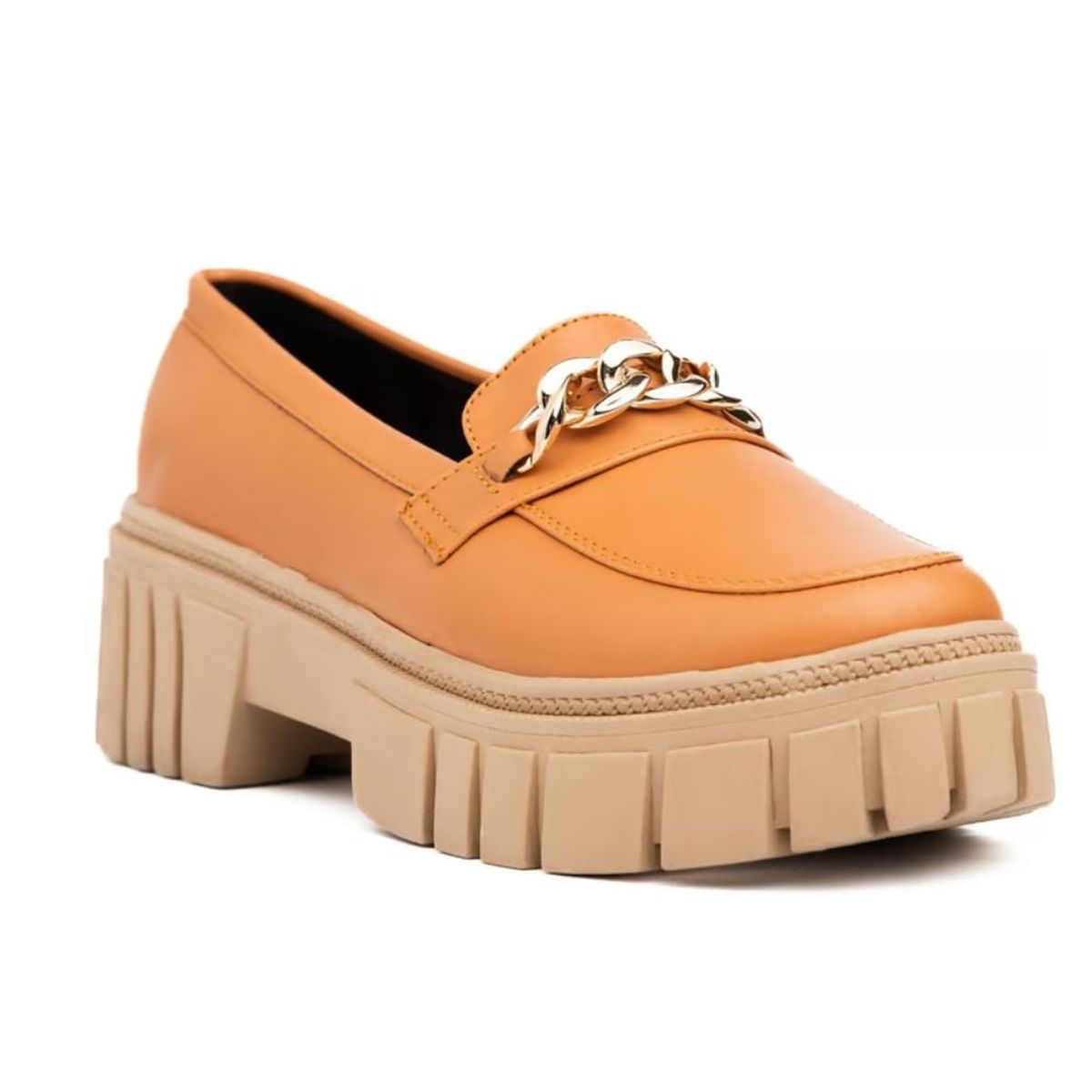 GENERICO - Mocasin Cadena Top Model Camel