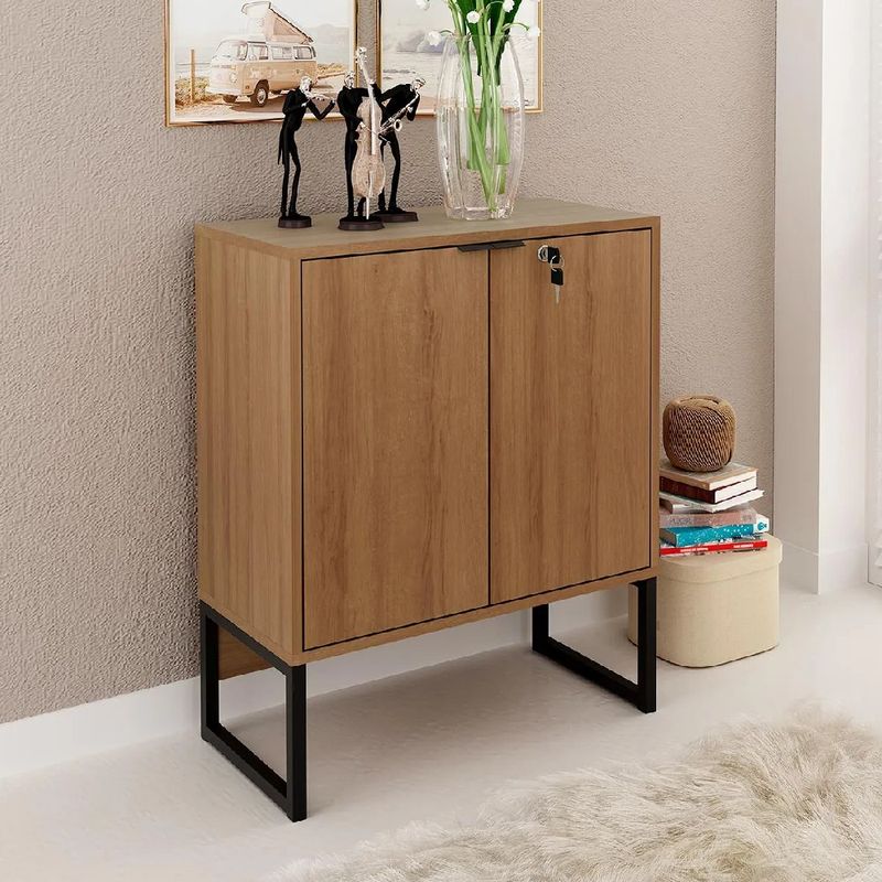 NACION MUEBLES - Librero Nacion Muebles Anna Color Rovere