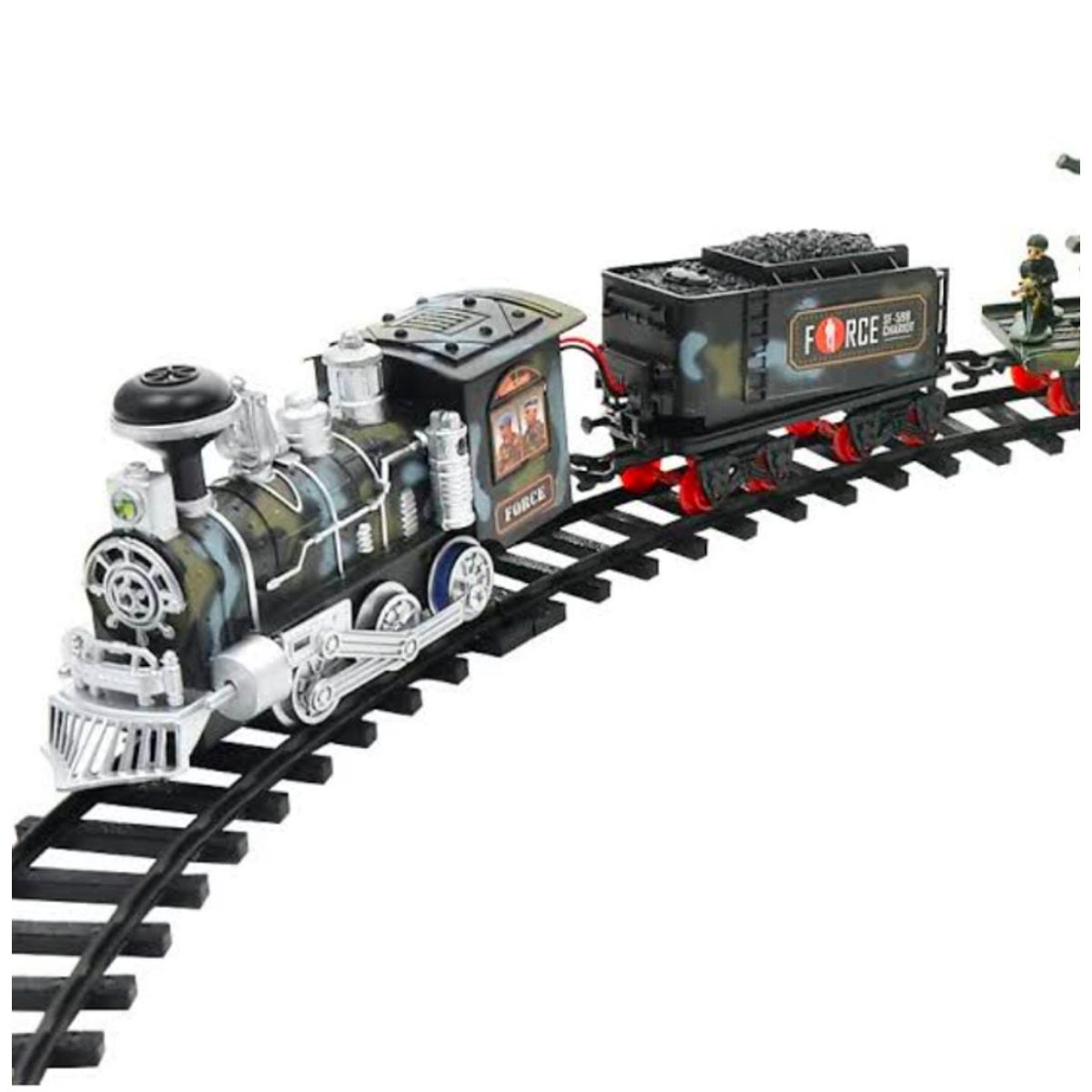 GENERICO - TREN NAVIDEÑO CON LIGHT SMOKE SONIDO GRANDE +RIELES A1