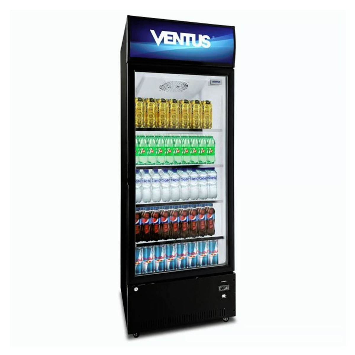 VENTUS - Visicooler Ventus 1 Puerta Vidrio 440lts LG-440TC