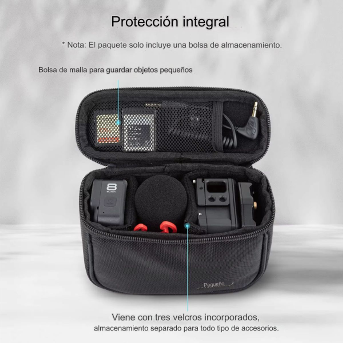 GENERICO - Smallrig bolsa De Almacenamiento para gopro camaras de accion