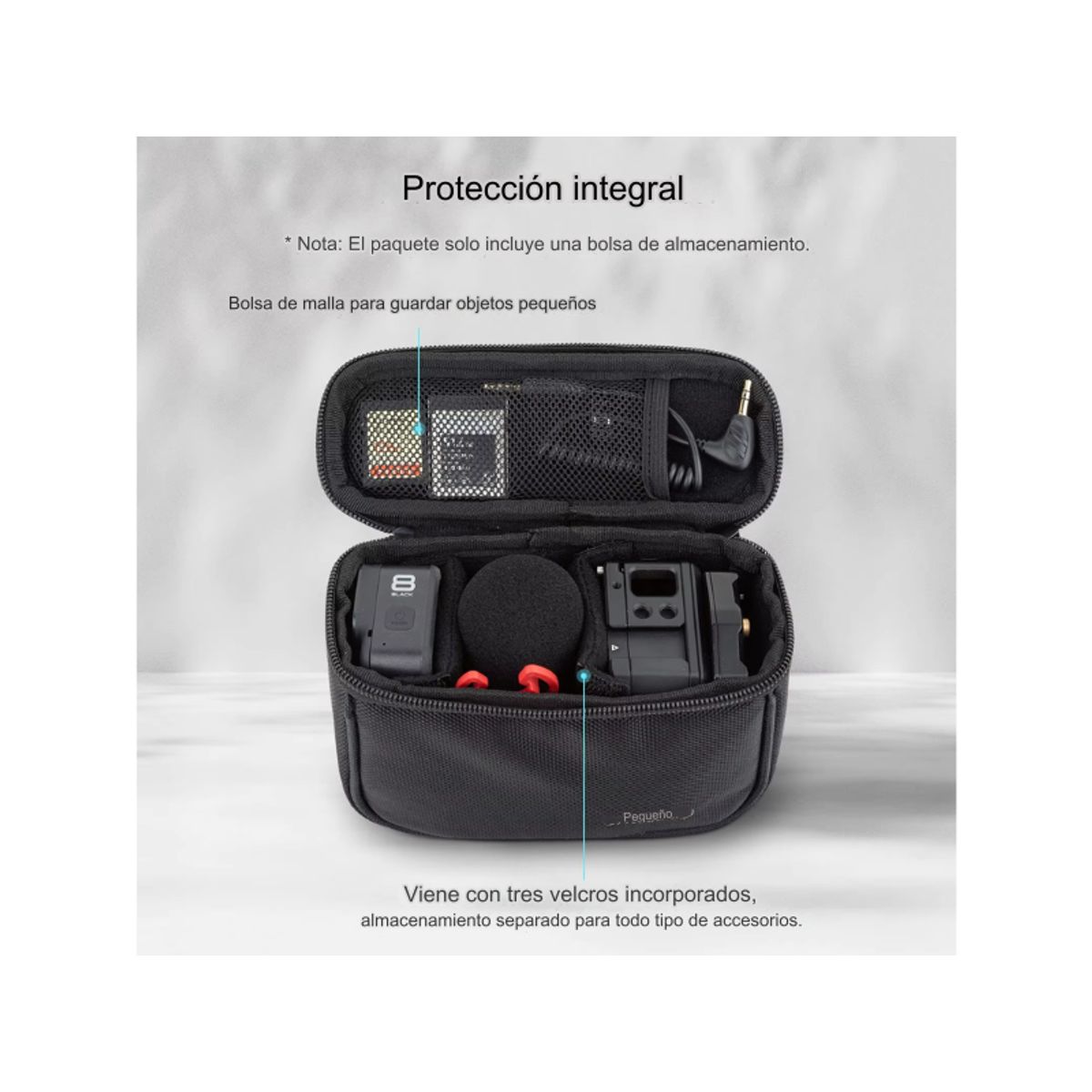 GENERICO - Smallrig bolsa De Almacenamiento para gopro camaras de accion