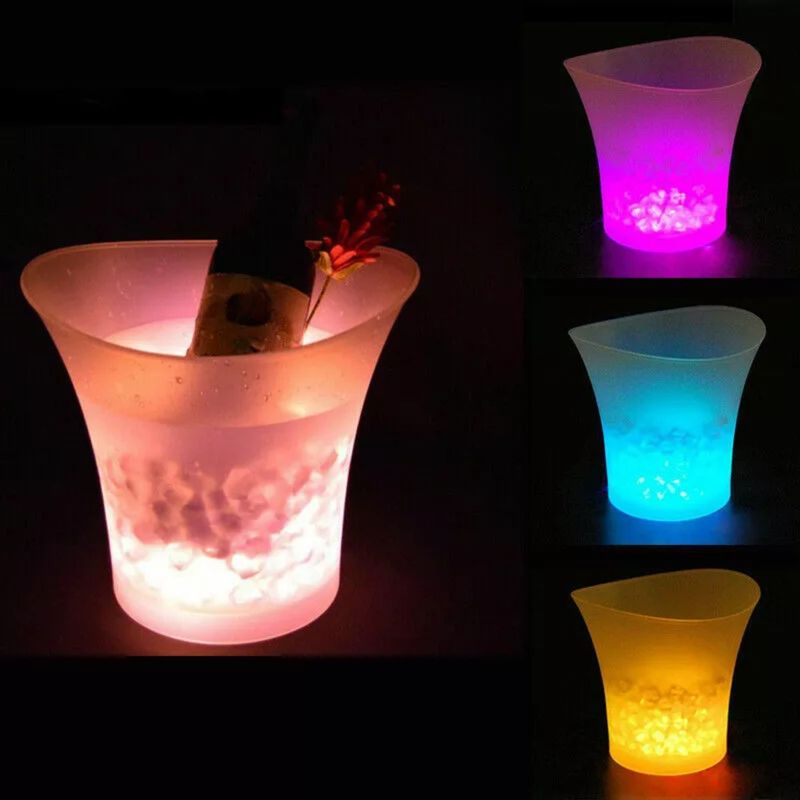 GENERICO - PARLANTE HIELERA CON BLUETOOTH Y LUCES LED