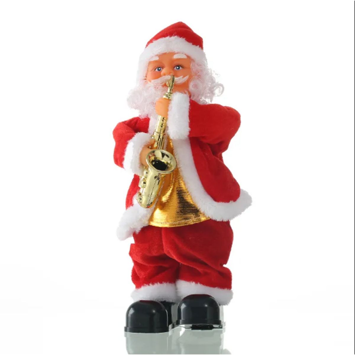 GENERICO - Papa Noel bailarín santa musical navideño de viento