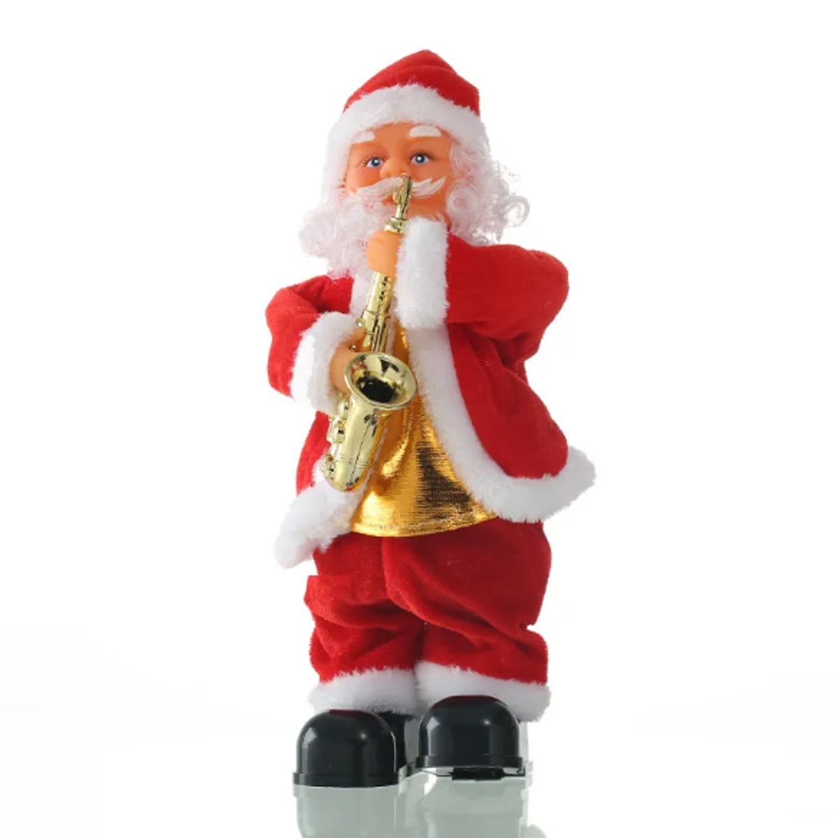 GENERICO - Papa Noel bailarín santa musical navideño de viento