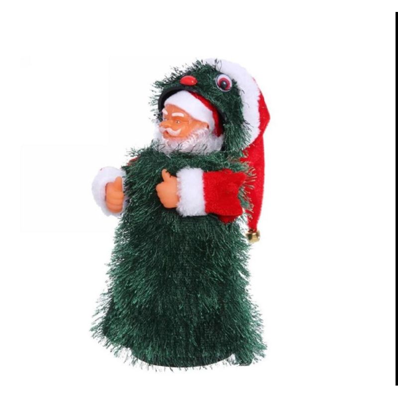 GENERICO - Árbol Navideño Giratorio con Papa Noel Bailarín Musical