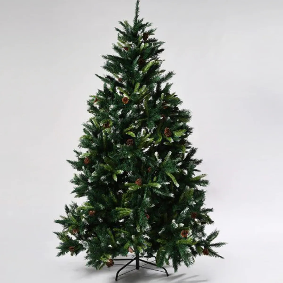 GENERICO - Árbol de navidad forma de pino 2.10m 2 tipo de rama