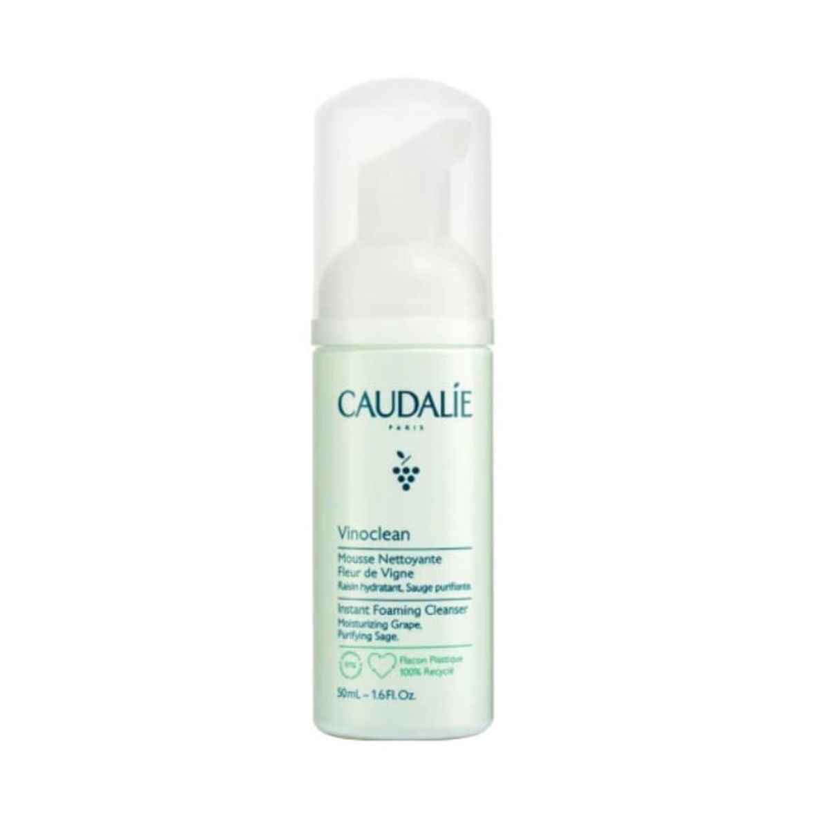 CAUDALIE - Limpiador Espumoso Instantáneo Vinoclean 50ml Caudalie