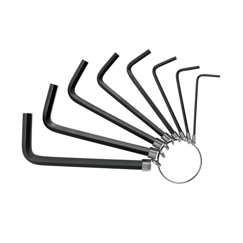 PRETUL - Llaves allen mm Juego de 8 unidades milimetricos pretul