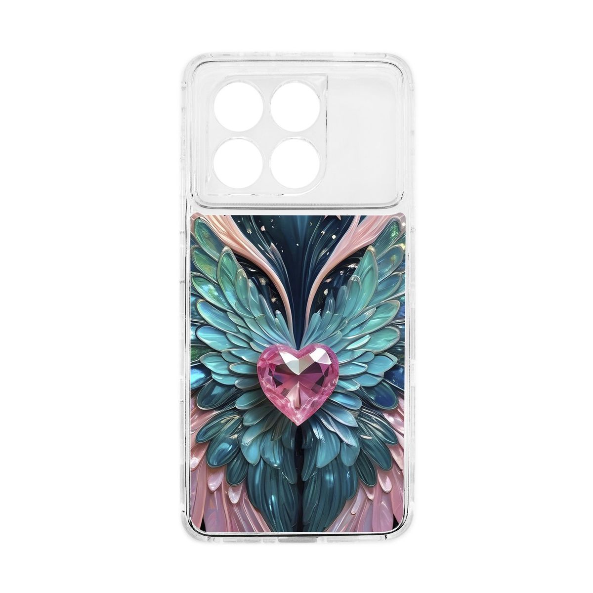 GENERICO - Funda Protector Case 360 Para POCO X6 PRO 5G - Transparente