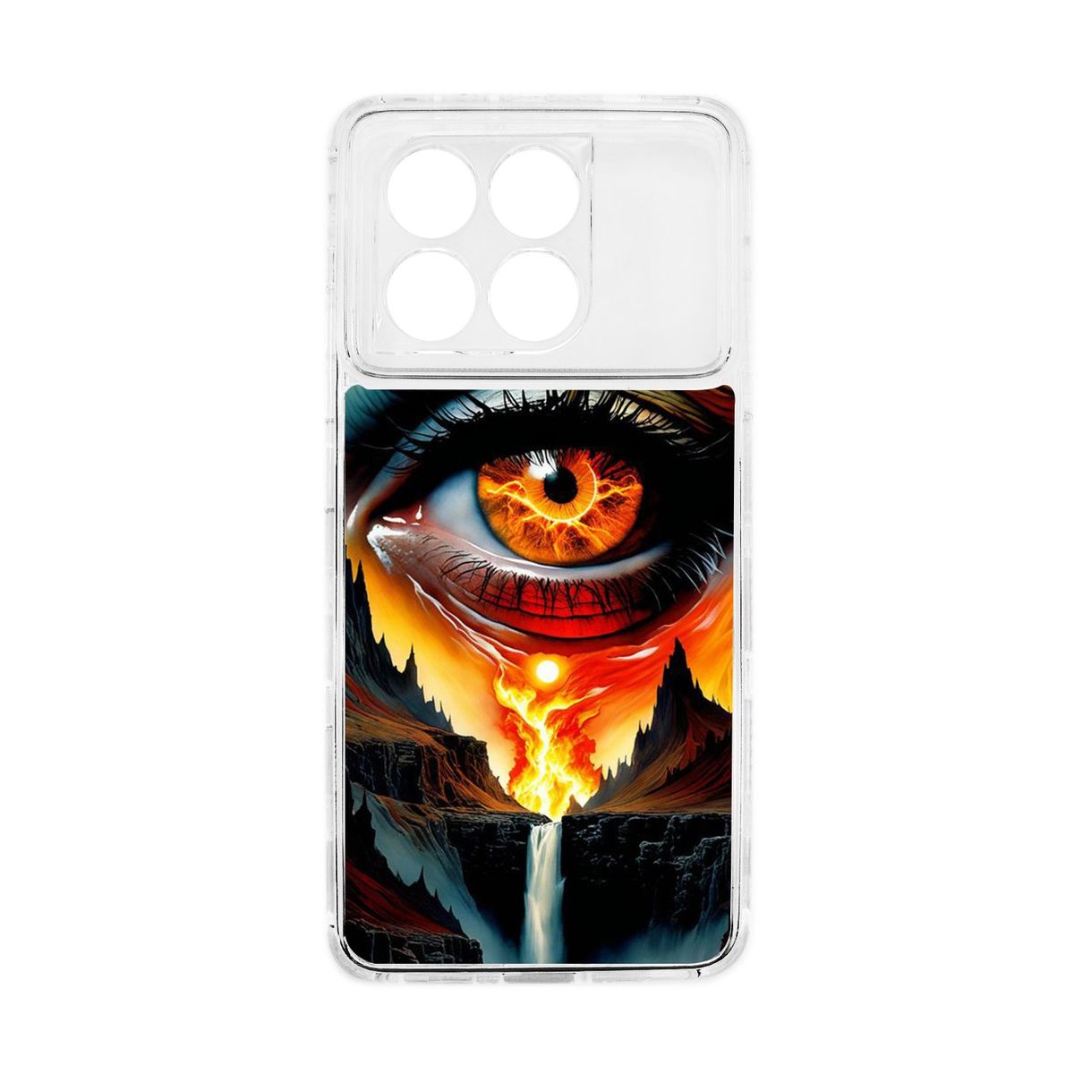 GENERICO - Funda Protector Case 360 Para POCO X6 PRO 5G - Transparente