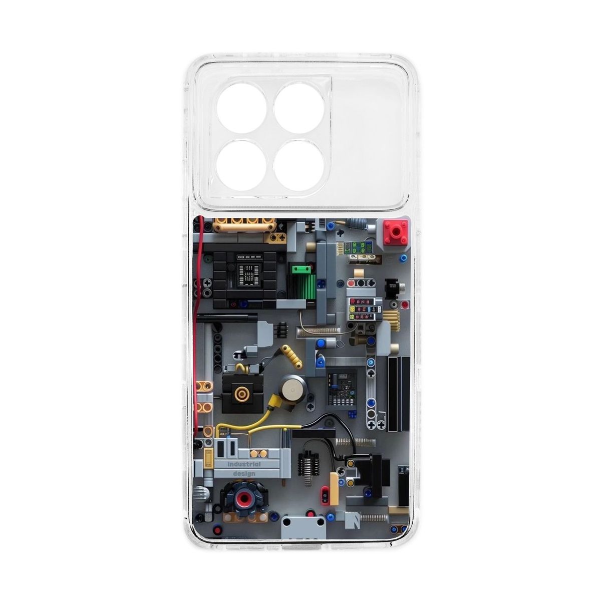 GENERICO - Funda Protector Case 360 Para POCO X6 PRO 5G - Transparente