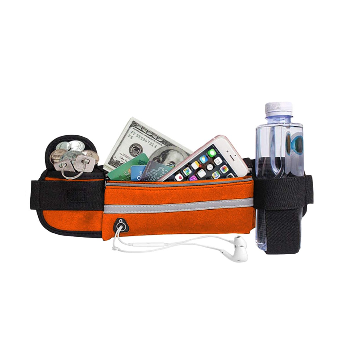 KELLER - Mancuerna Ajustable 100 KG CL ST7 Y Canguro Riñonera NJ