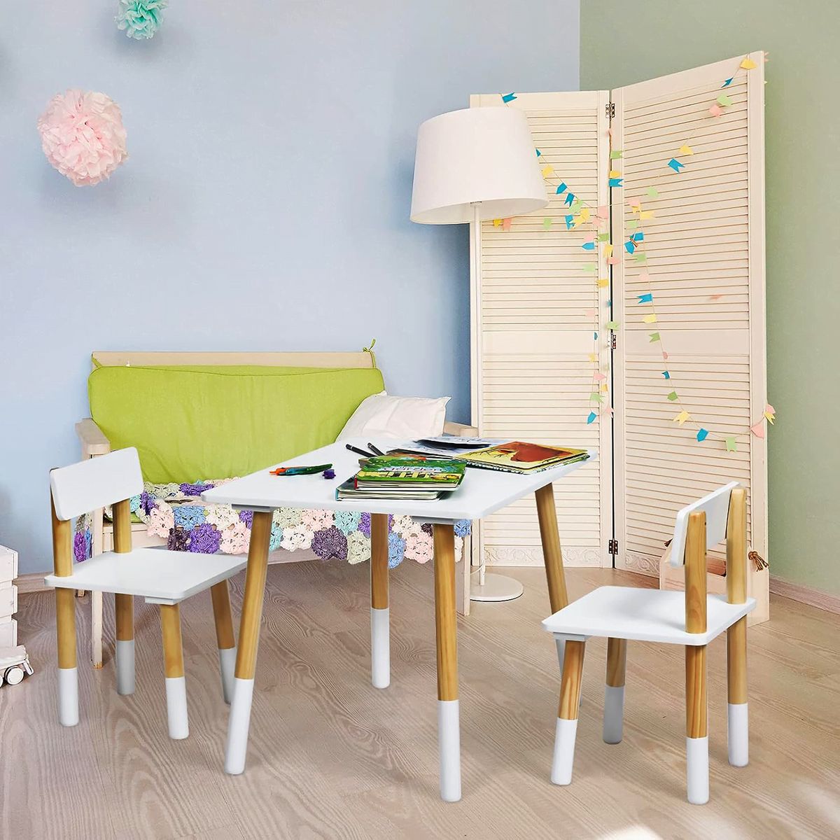 DIBA MUEBLES - Juego de Mesa y Silla Infantil Apollo DIBA Muebles