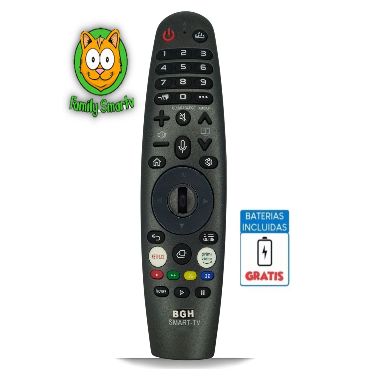 GENERICO - Control Magic Universal para Tv JVC Webos Smart Tv
