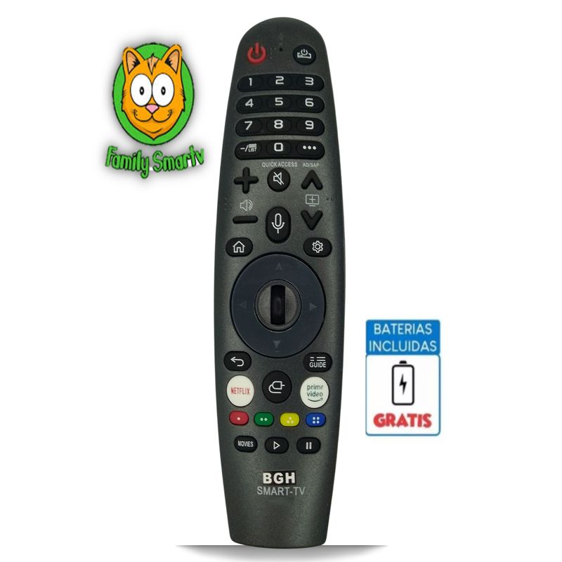 GENERICO - Control Magic Universal para Tv JVC Webos Smart Tv