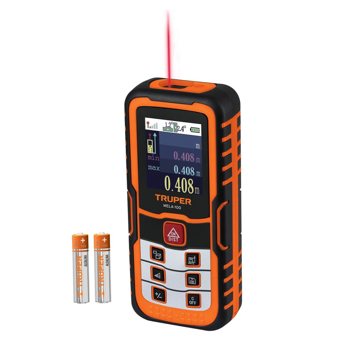 TRUPER - Medidor de distancia láser 100m - truper