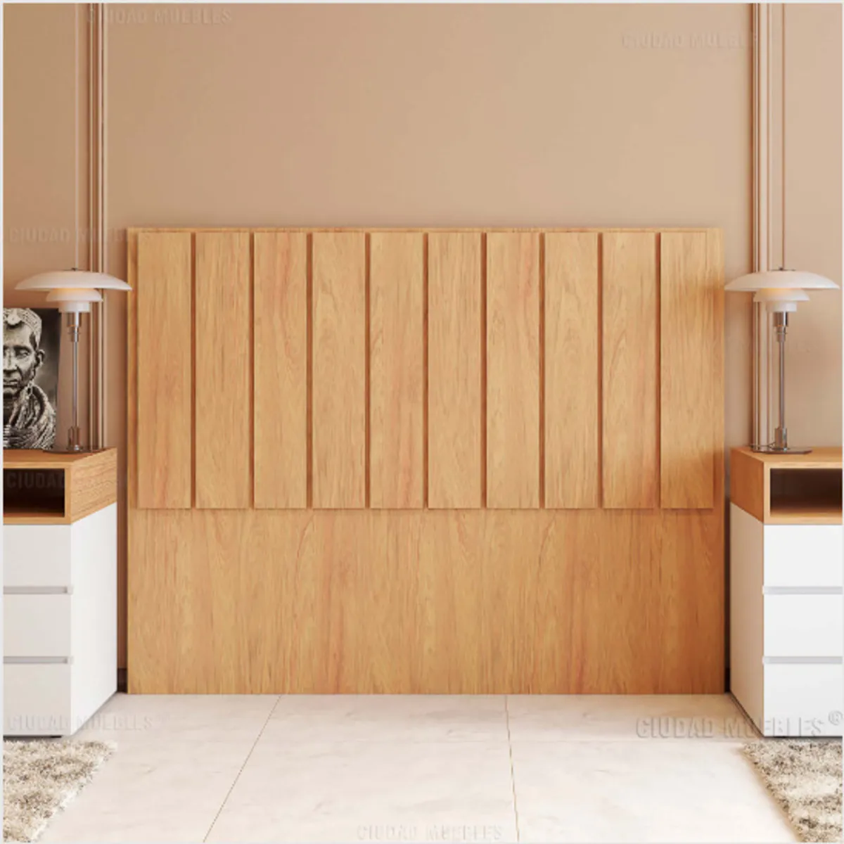 GENERICO - Cabecera Moderna 2 Plazas Catnis Duna R&R Muebles