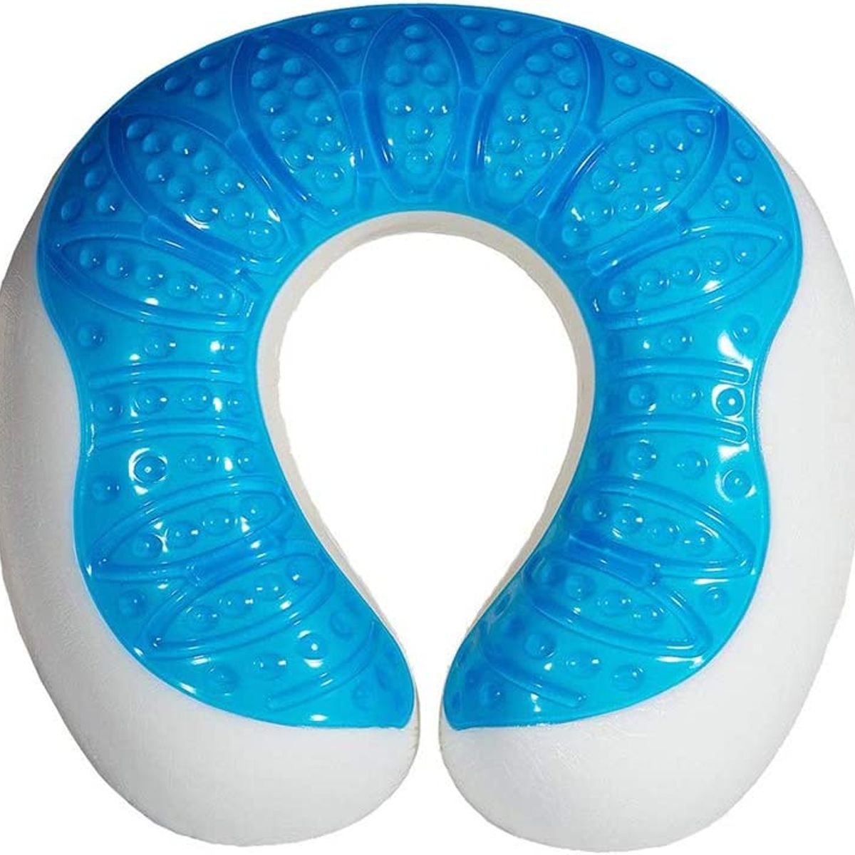 GENERICO - COJÍN VISCOELÁSTICA GEL TECH PARA CUELLO
