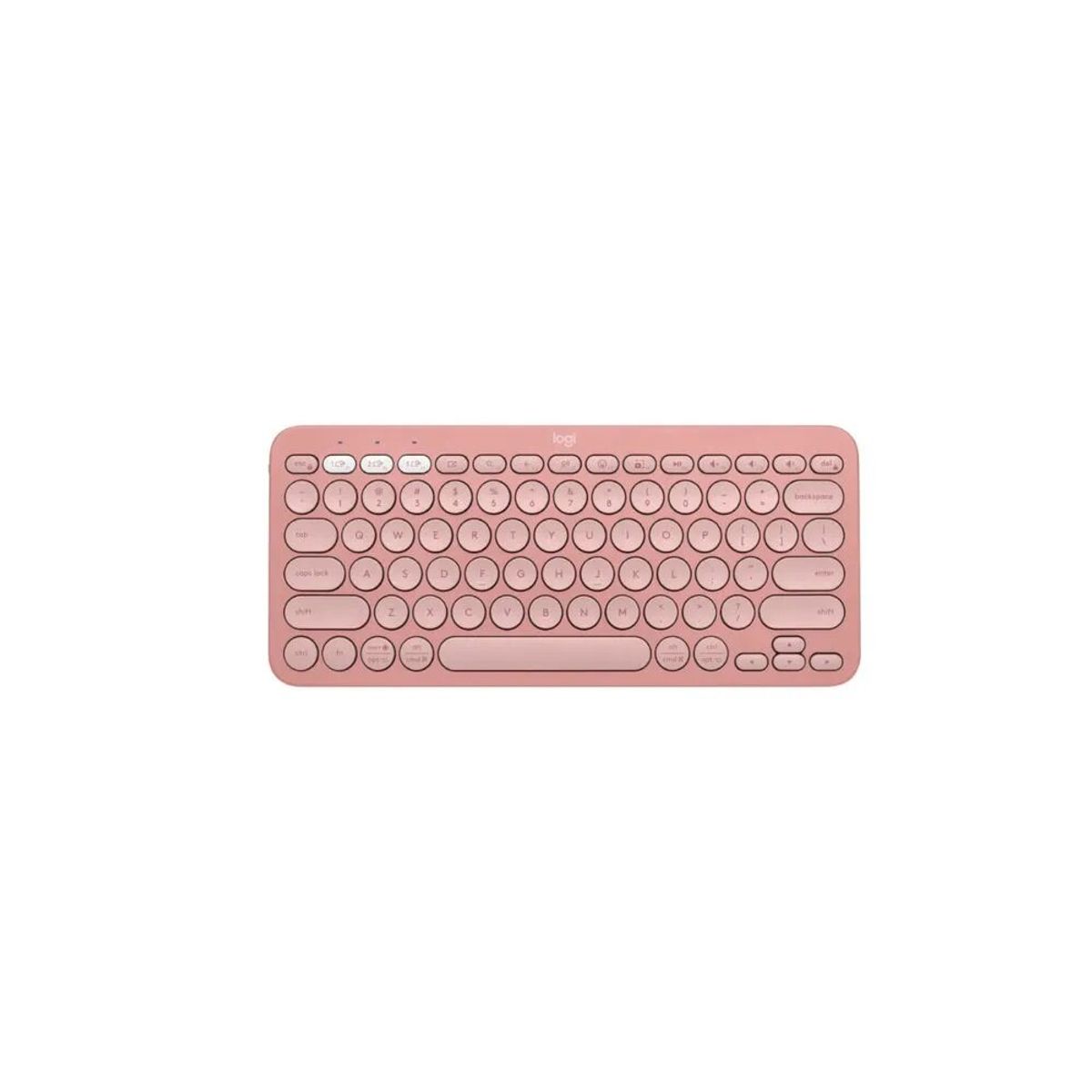 LOGITECH - TECLADO LOGITECH PEBBLE KEYS 2 ROSE (920-011785) BLUETOOTH