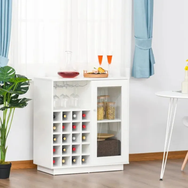 GENERICO - Mini Bar Moderno Magno Blanco R&R MUEBLES