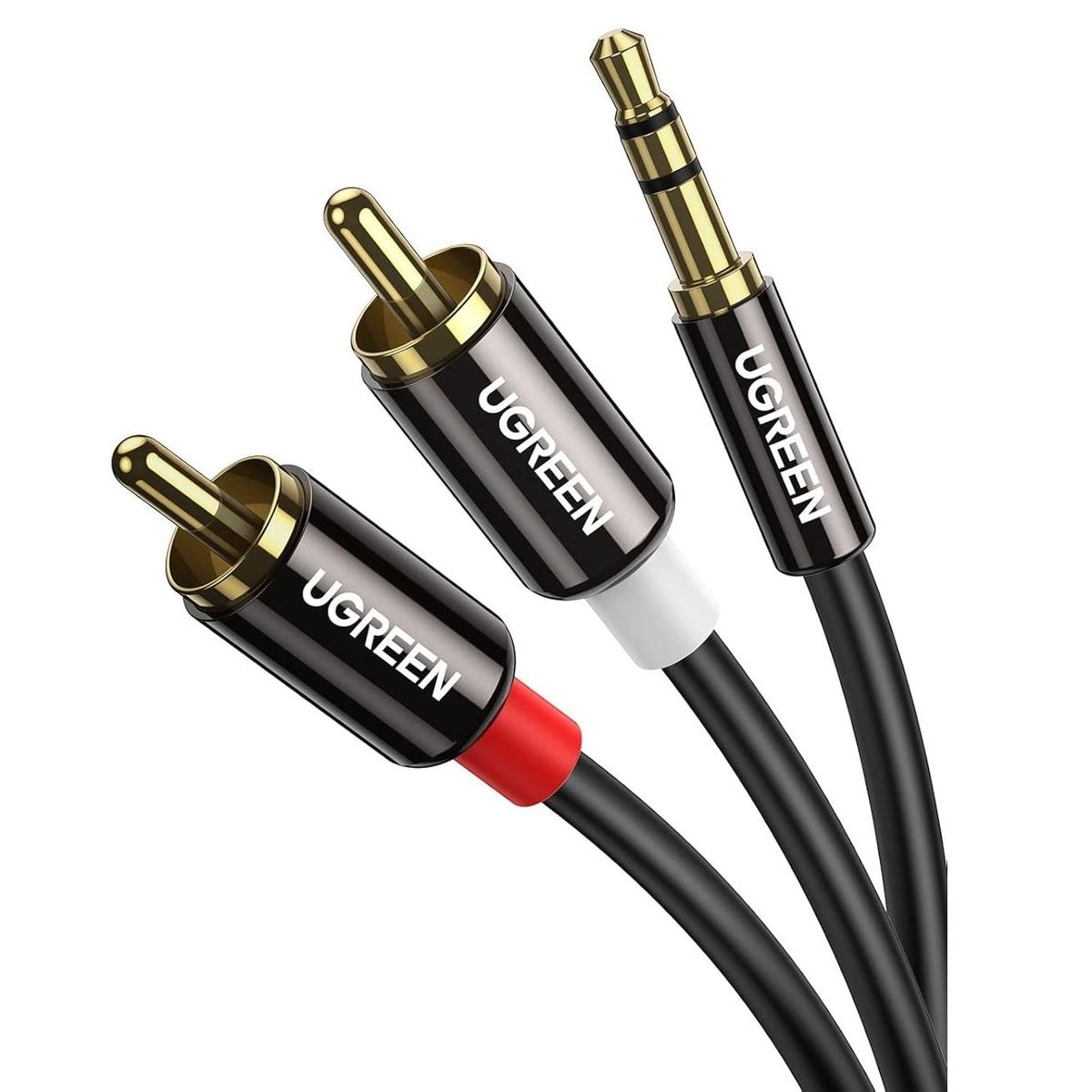 UGREEN - Cable de Audio 3.5mm a RCA 5m UGREEN Adaptador AV116 - 10591