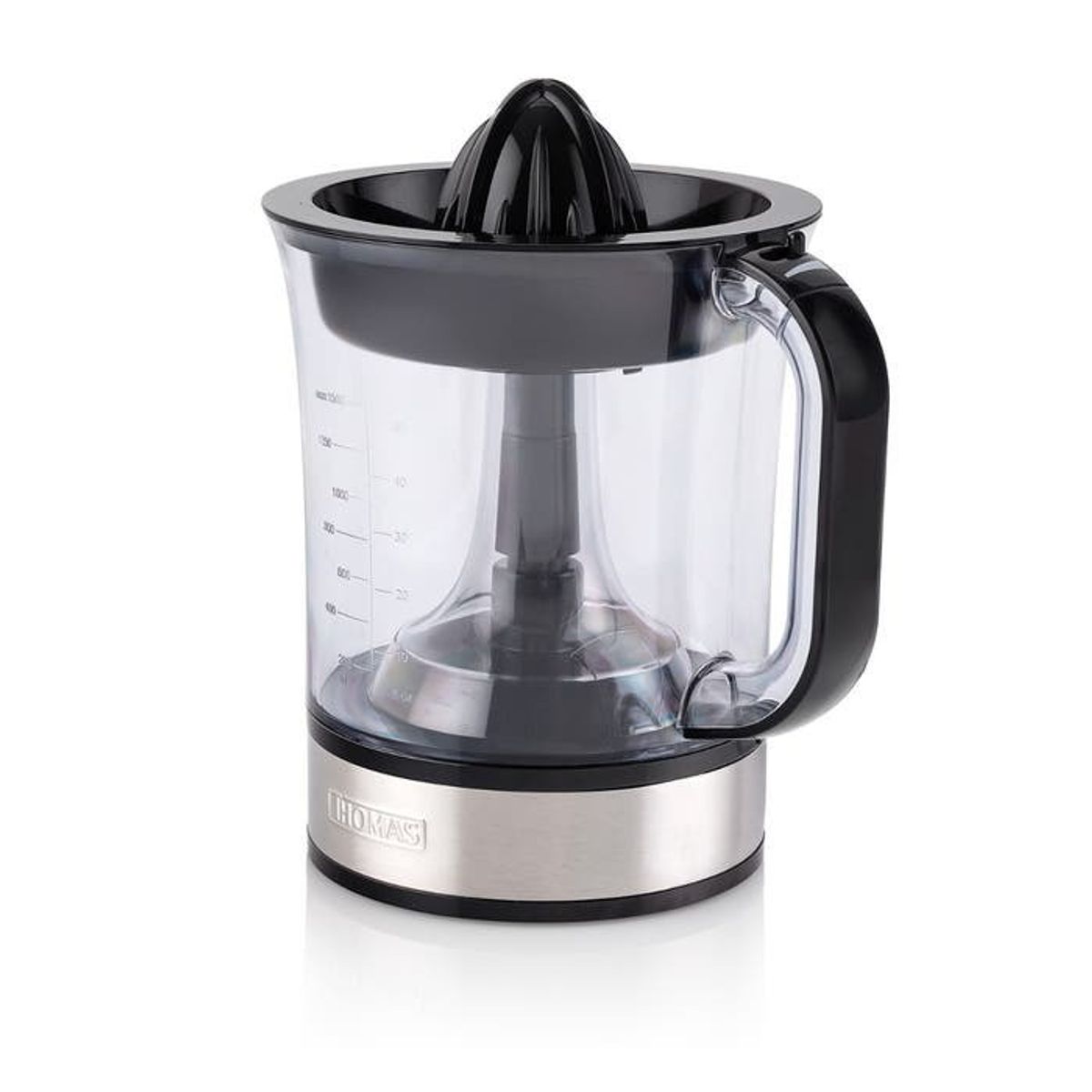 THOMAS - Exprimidor de Cítricos Thomas TH-1215 Acero Inoxidable 1.5 Litros