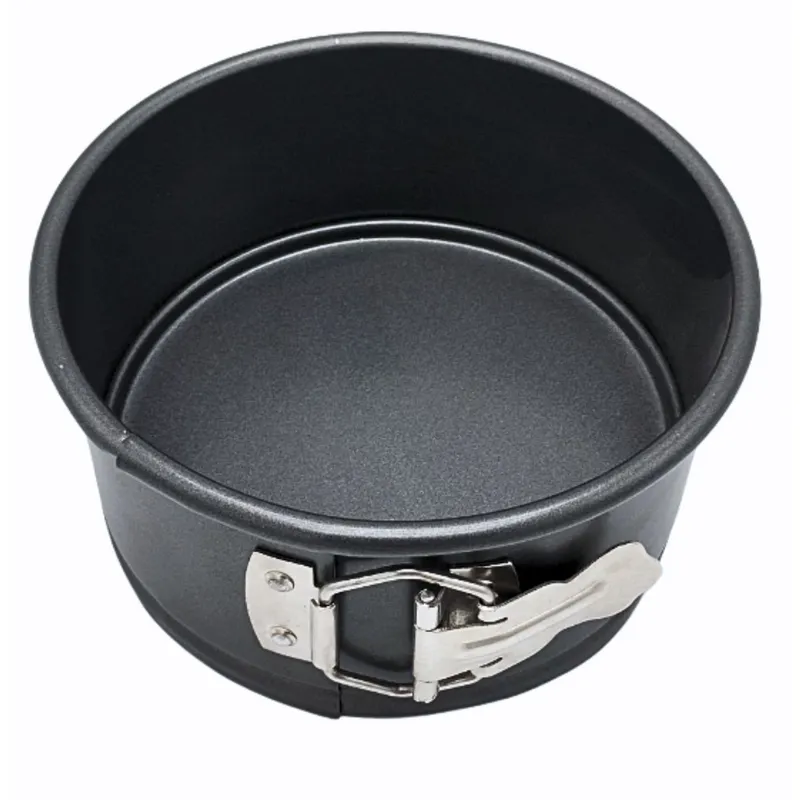 TIGERBEE - MOLDE PARA PASTEL DE ACERO ALUMINIZADO ANTIADHERENTE DE 15 CM