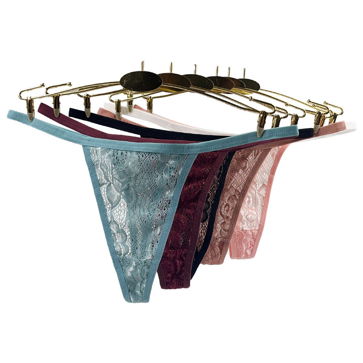 BLWOENS - Pack 6 Calzon Mujer - Rosa