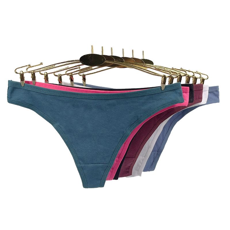 BLWOENS - Pack 6 Calzon Mujer - Azul