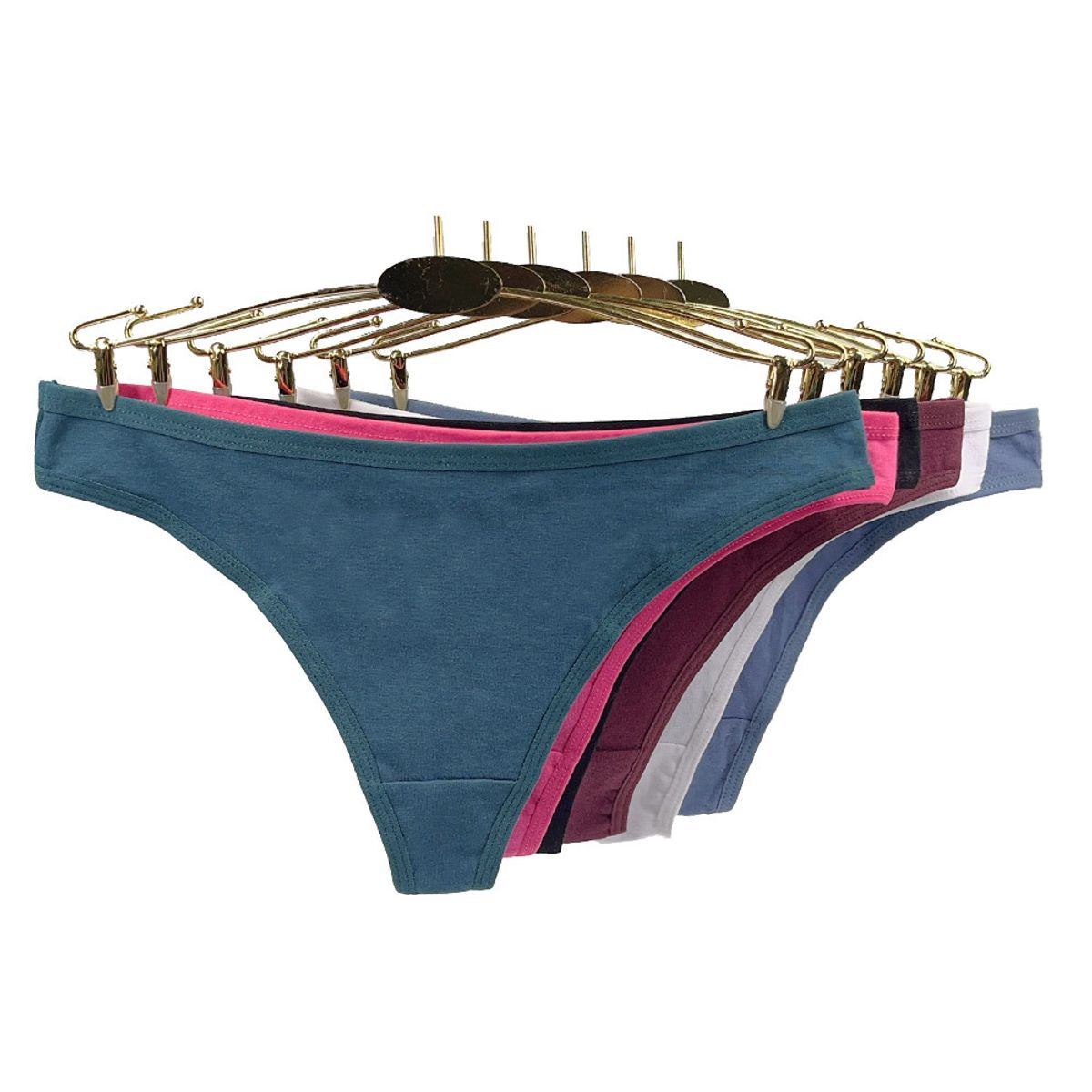 BLWOENS - Pack 6 Calzon Mujer - Blanco