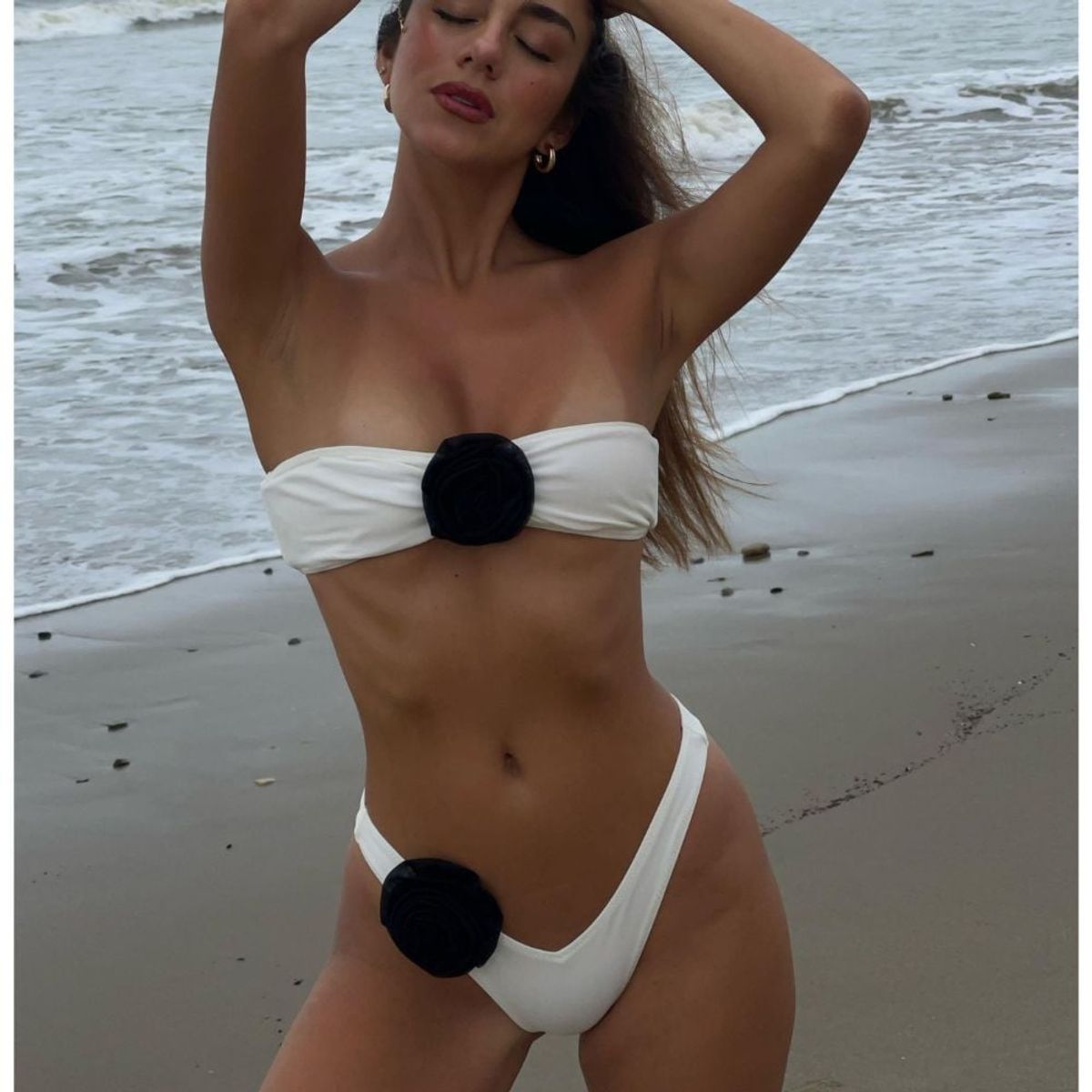 BETWEEN US - Bikini Strapless Rose Between Us